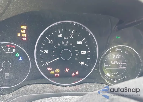 2018 Honda Hr-V Ex-L z USA, uszkodzony, nr VIN 3CZRU6H72JM722742